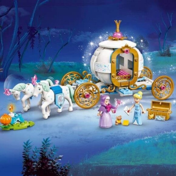 Lego Disney Princess Cinderella's Royal Carriage 43192 Brand New - Picture 5 of 16